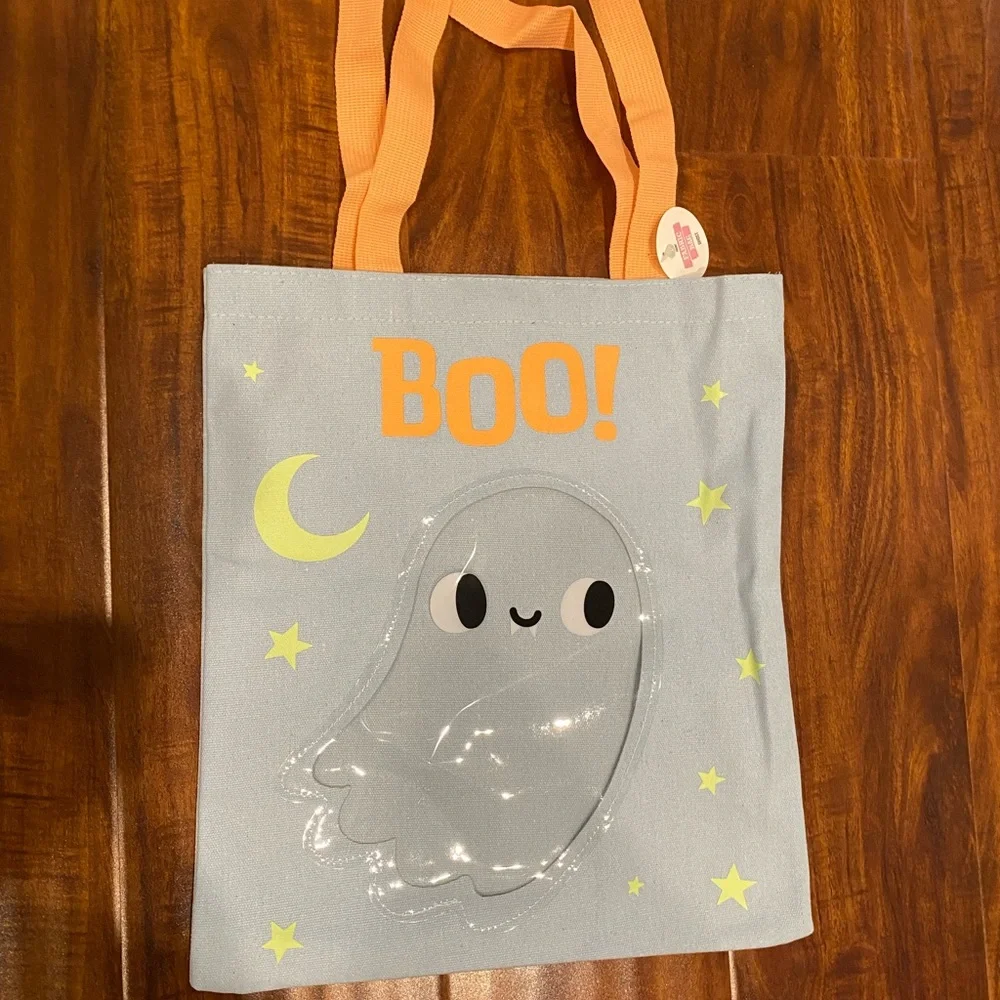 NWT Target Bullseye Playground Trick or Treat Bag Ghost